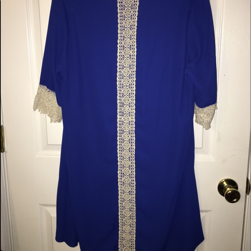 Orange Creek Blue Dress